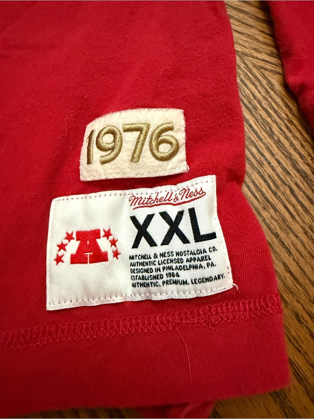 Mitchell and Ness Throwback KC Chiefs Long Sleeve - Picture 4 of 7